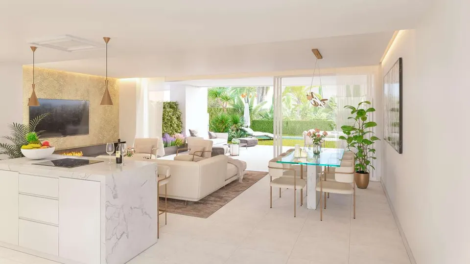 Apartament z ogrodem w La Alcaidesa — zdjęcie