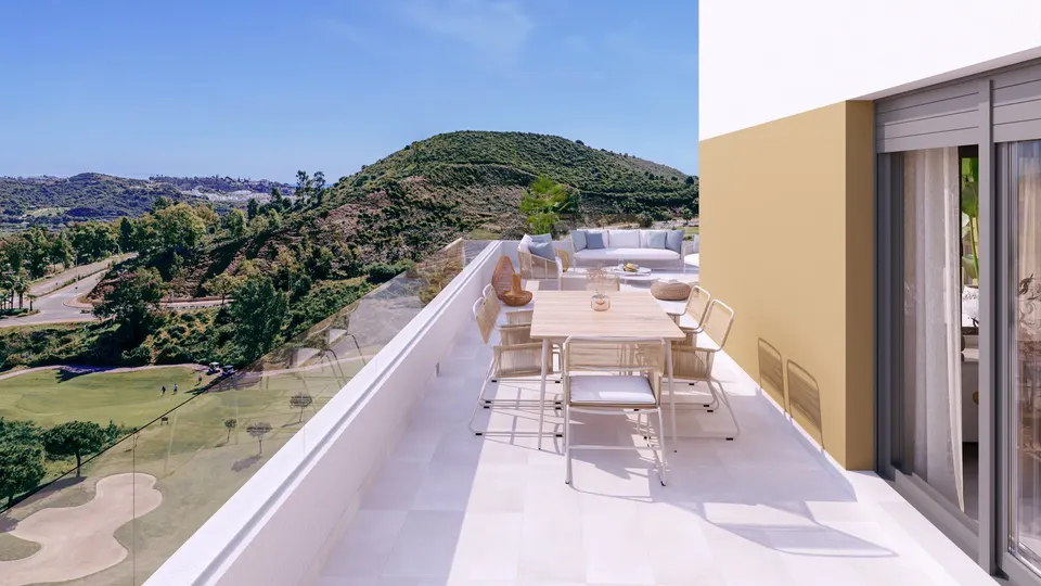 Apartamenty przy polu golfowym w Mijas — zdjęcie