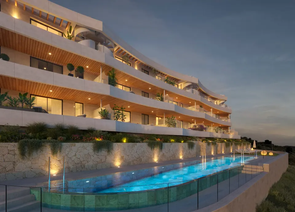 Apartamenty z tarasami w Rincón de la Victoria — zdjęcie