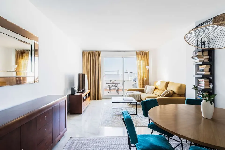 Penthouse z widokiem na wybrzeże w Benalmádena — zdjęcie