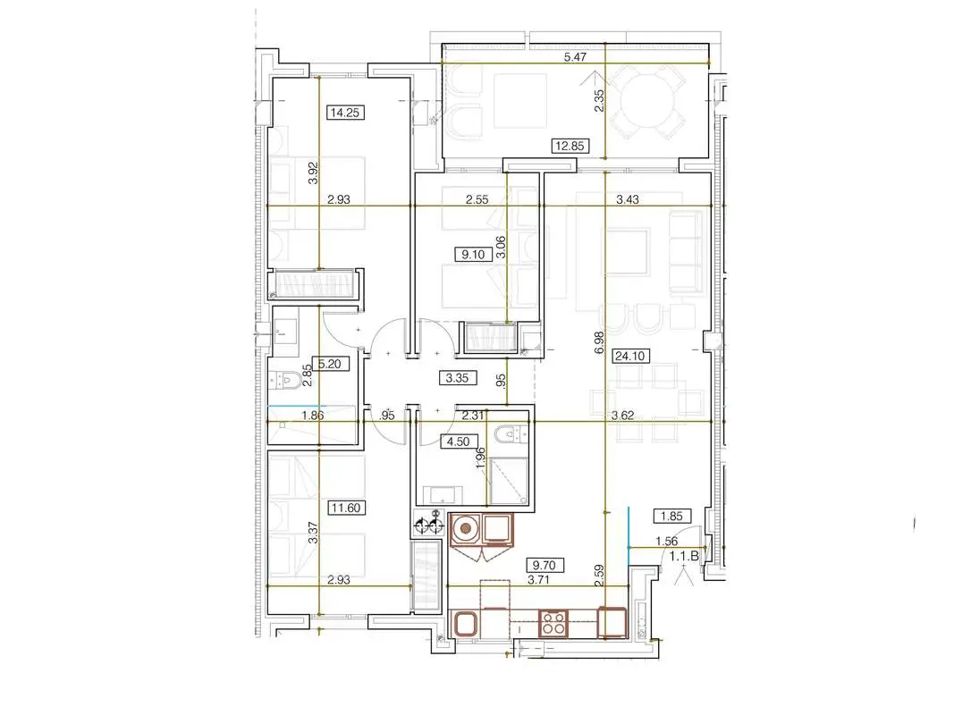 Apartament z tarasem w Marbelli — Apartament, Marbella