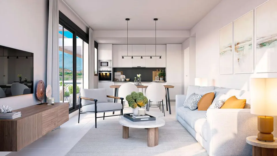 Penthouse z widokiem w Casares — zdjęcie