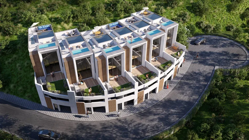 Domy szeregowe blisko plaży w Torrox — zdjęcie