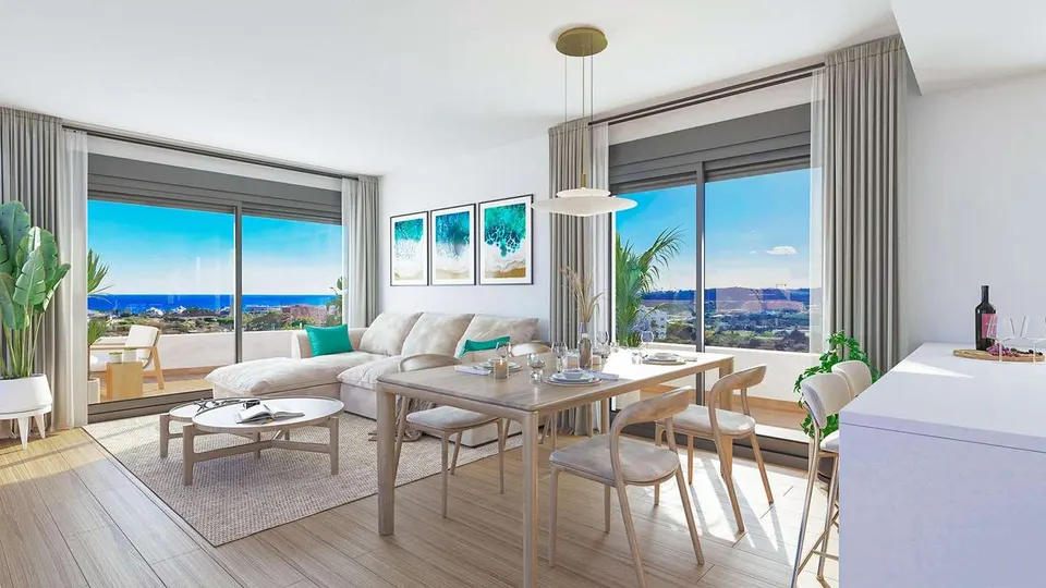 Penthouse z solarium w Esteponie — zdjęcie