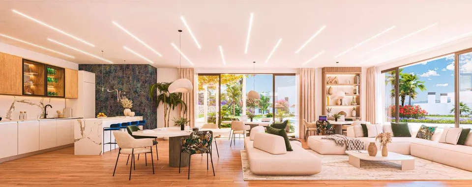 Apartament z tarasem w Casares — zdjęcie