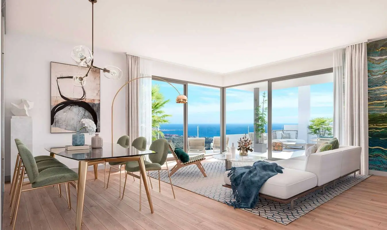 Penthouse z widokiem na morze w Casares