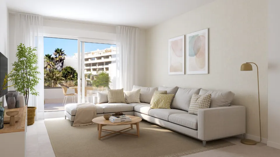Apartamenty z widokiem na Mijas Costa — zdjęcie