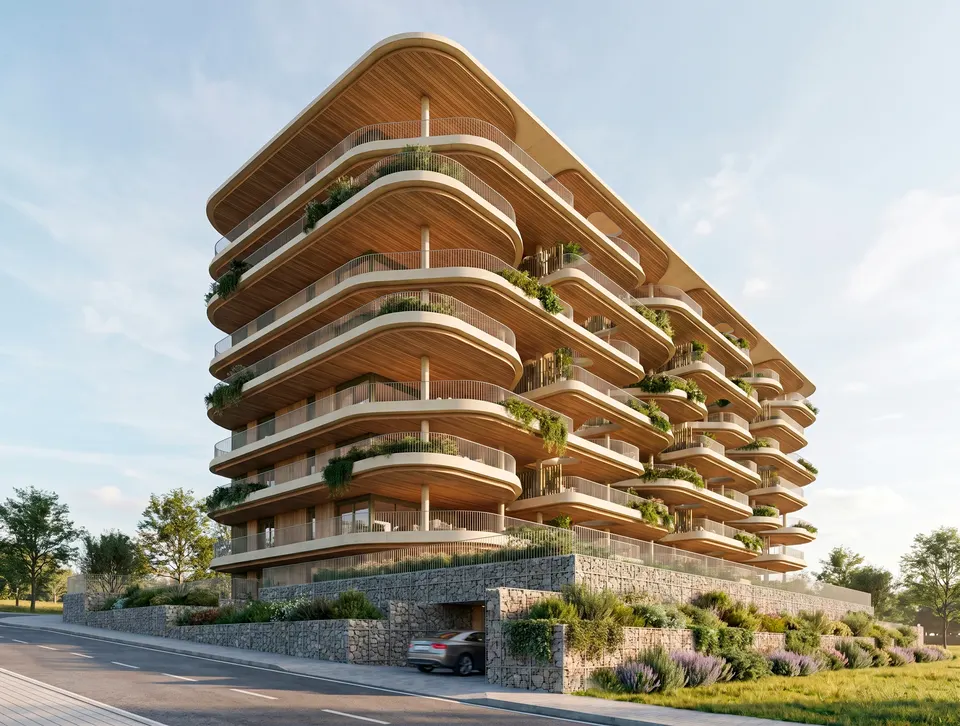 Apartamenty w stylu ogrodu w Fuengiroli — zdjęcie