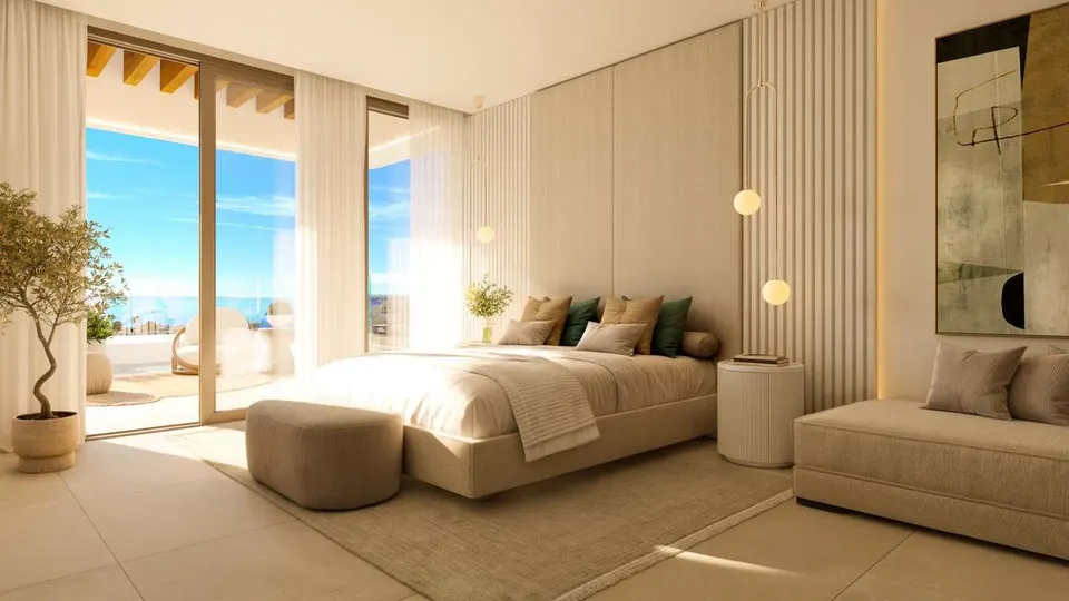 Apartament z tarasem w Casares — zdjęcie