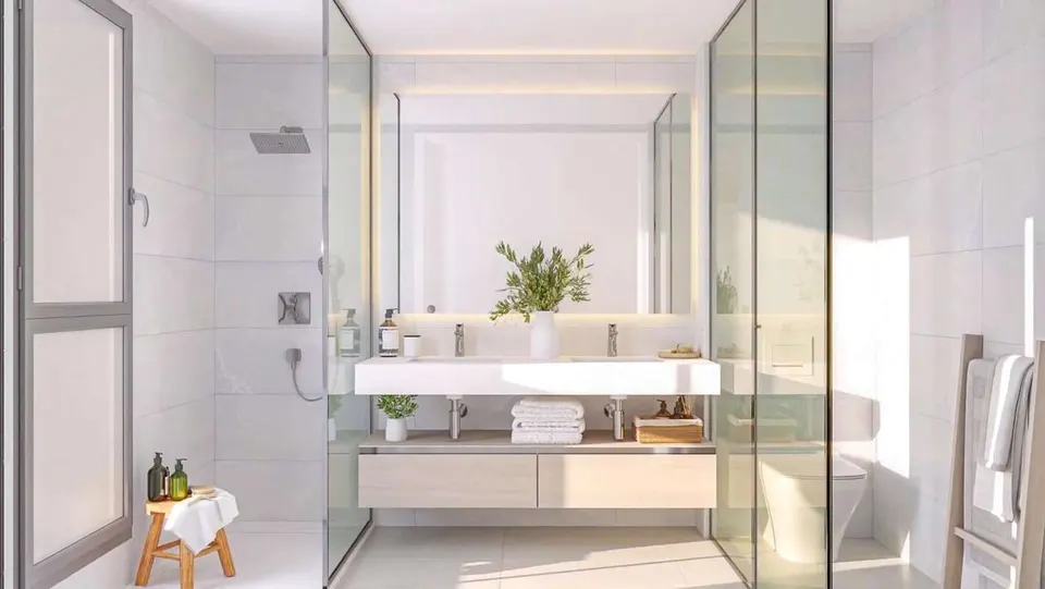 Apartament z prywatnym tarasem w Esteponie — zdjęcie
