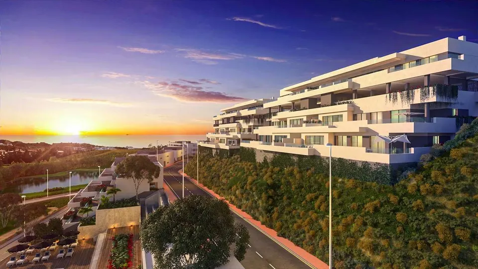 Penthouse z tarasem w Mijas — zdjęcie