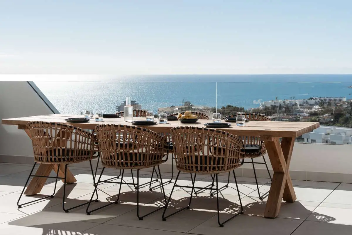 Penthouse z widokiem na morze w Fuengiroli