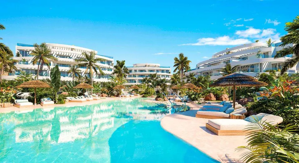 Penthouse z widokiem na morze w Mijas — zdjęcie