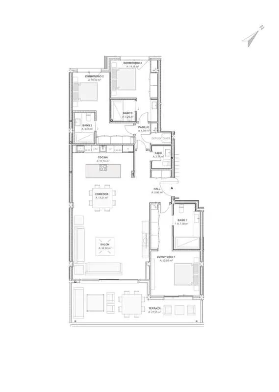 Apartament z widokiem na morze w Esteponie — zdjęcie