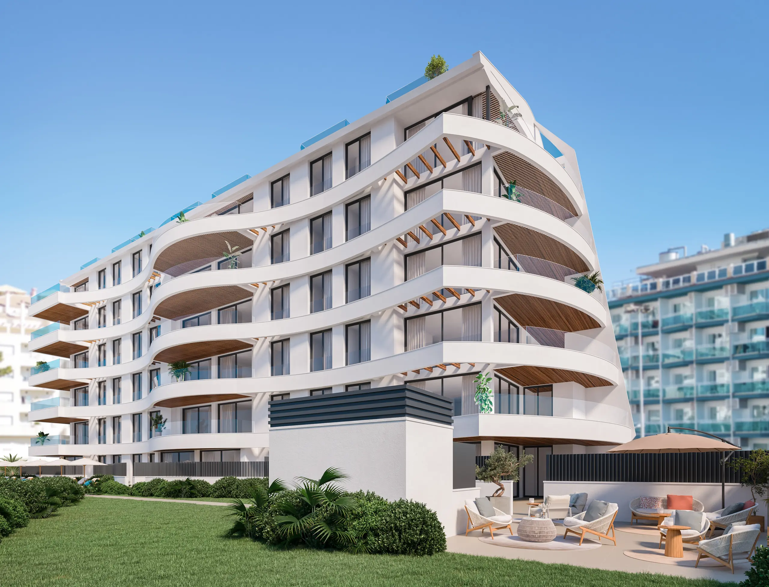Apartamenty z plażami w Benalmádena