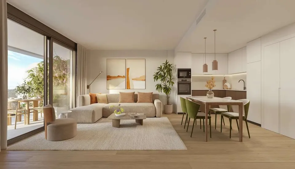 Apartamenty z widokiem na morze w Mijas Costa — zdjęcie