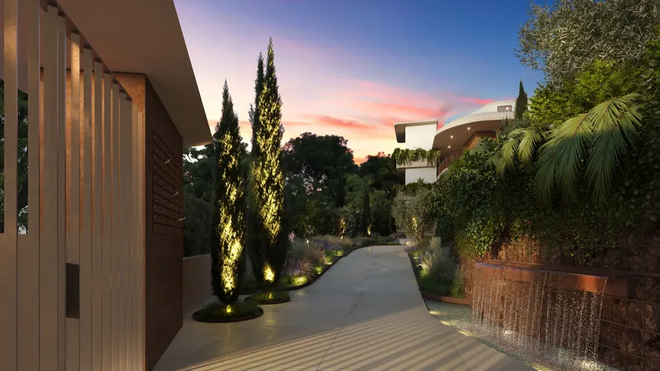 Apartamenty z widokiem na dolinę w Benalmádena Pueblo — zdjęcie