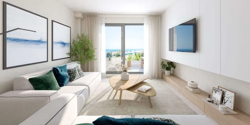 Apartament z tarasem w Mijas — zdjęcie