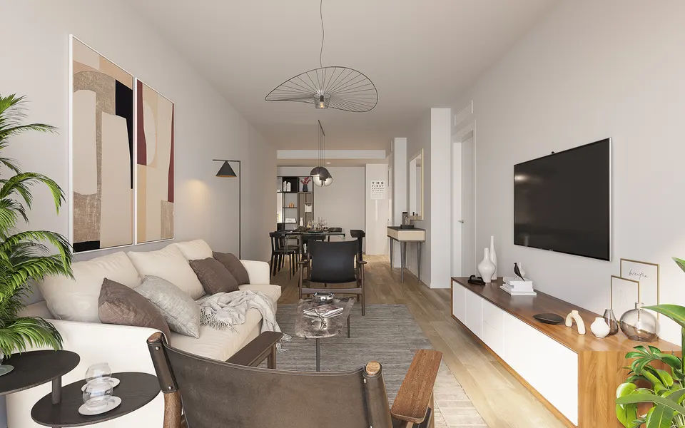 Apartamenty z tarasami w Mijas — zdjęcie