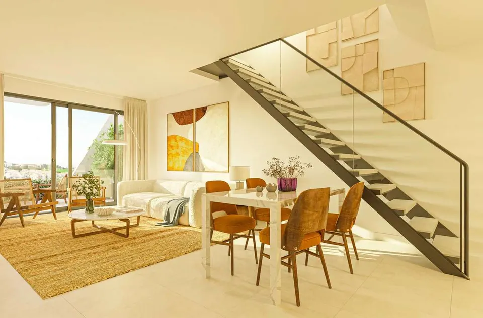 Apartament z prywatnym tarasem w Mijas — zdjęcie