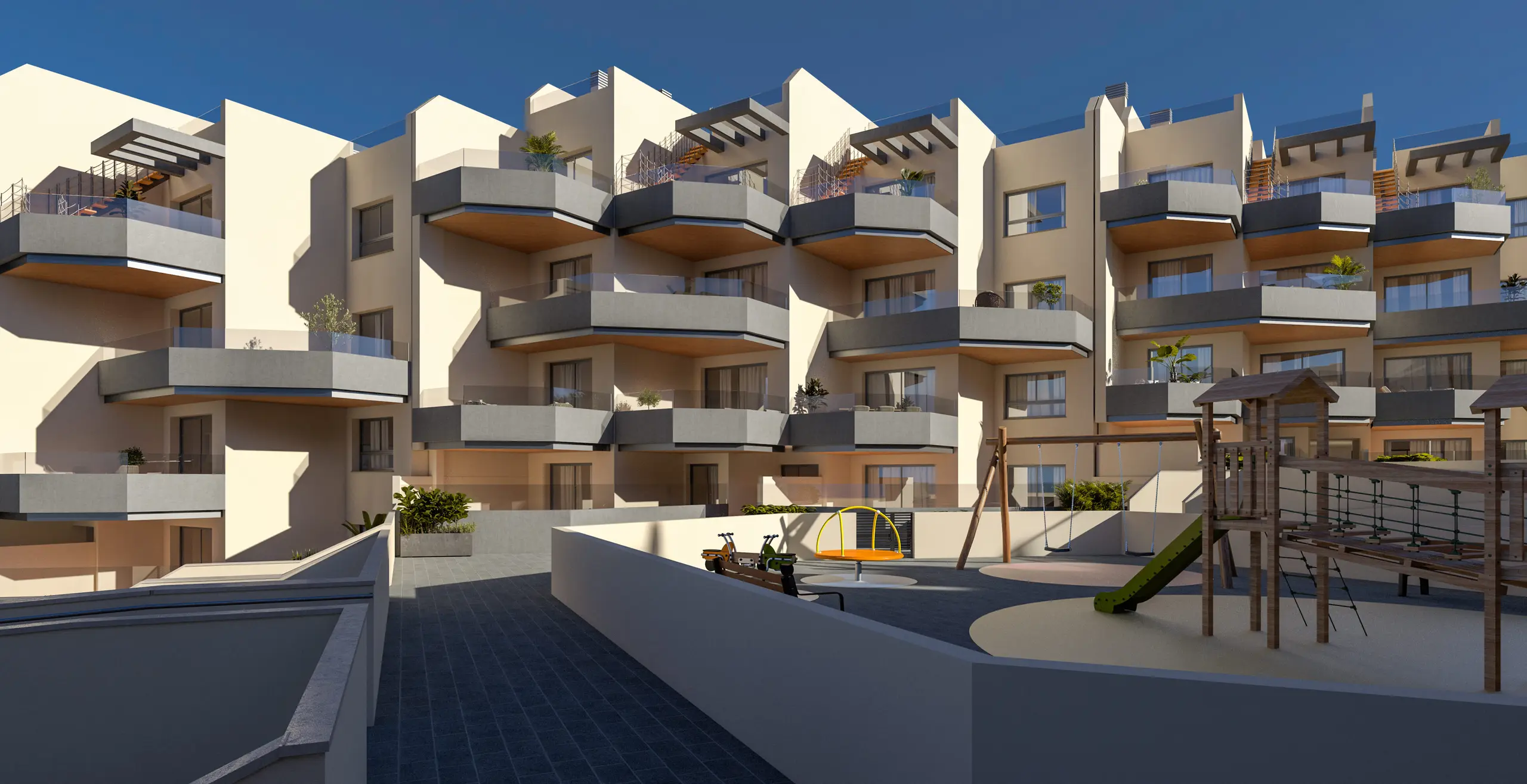 Apartamenty z widokiem w Torrox