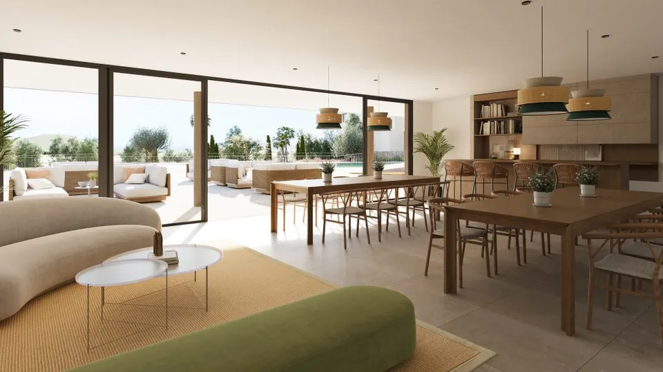 Apartamenty w otoczeniu zieleni w Mijas — zdjęcie