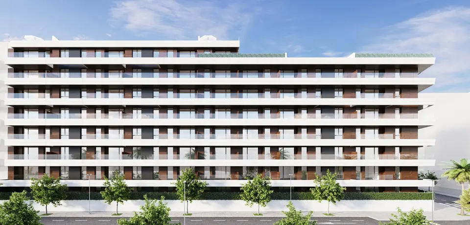 Apartamenty z tarasami w Máladze — zdjęcie
