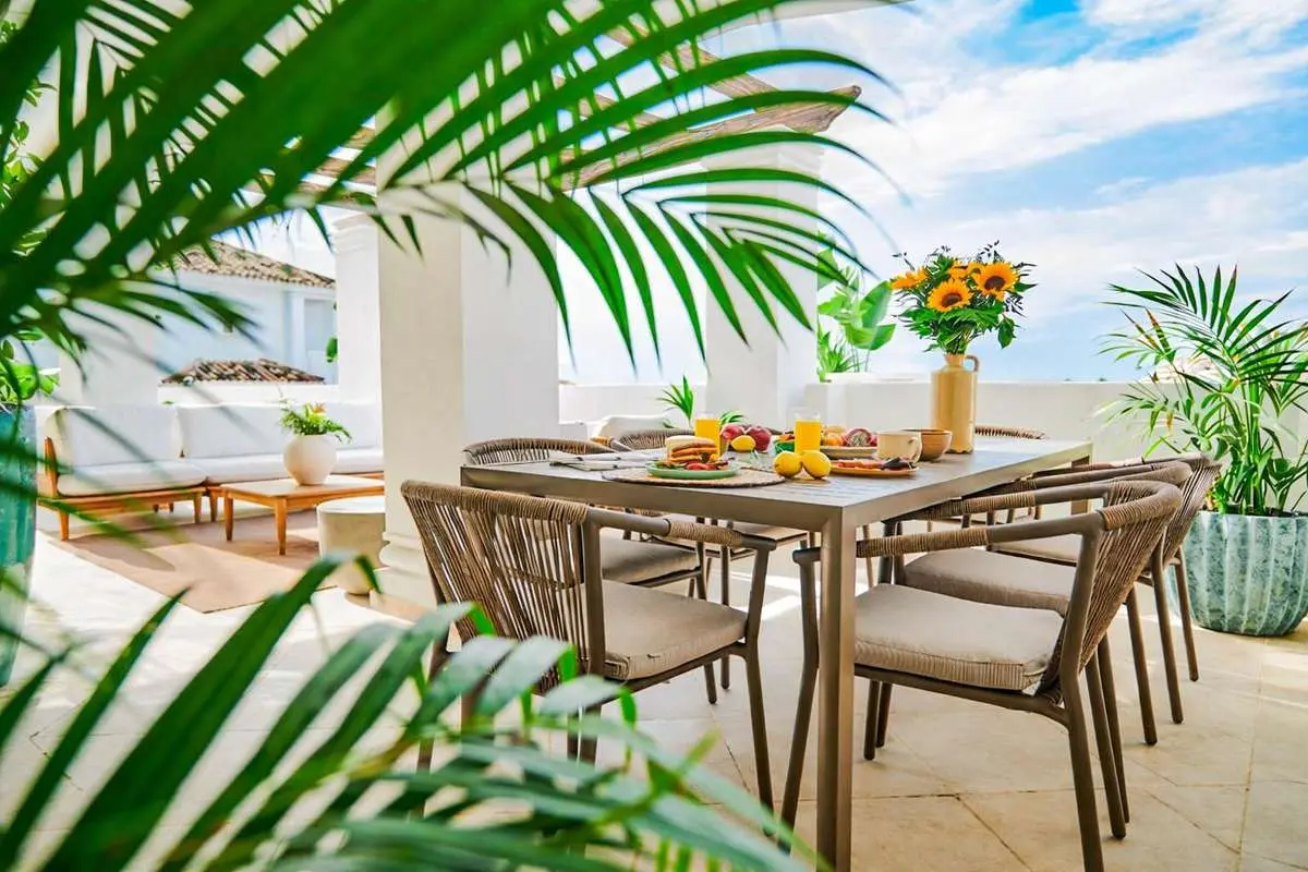 Apartament z widokiem na morze w Marbelli