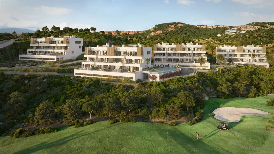 Penthouse z widokiem na morze w Mijas — zdjęcie