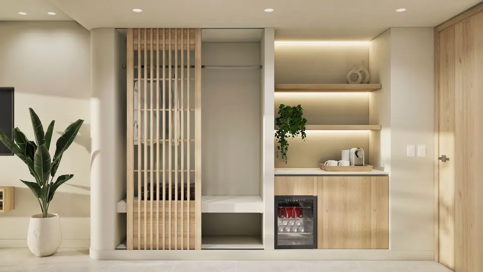 Ekskluzywne apartamenty eco-chic nad jeziorem — zdjęcie