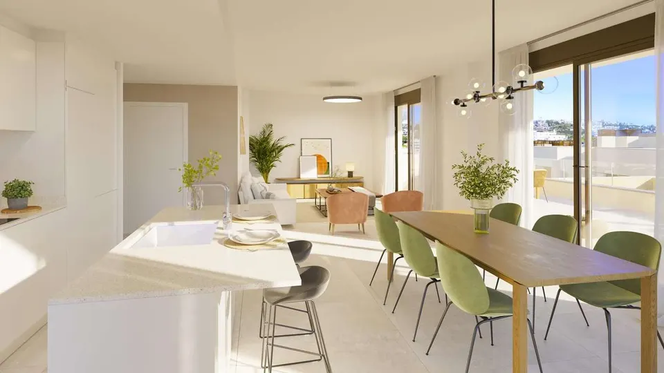 Penthouse z tarasem w Esteponie — zdjęcie