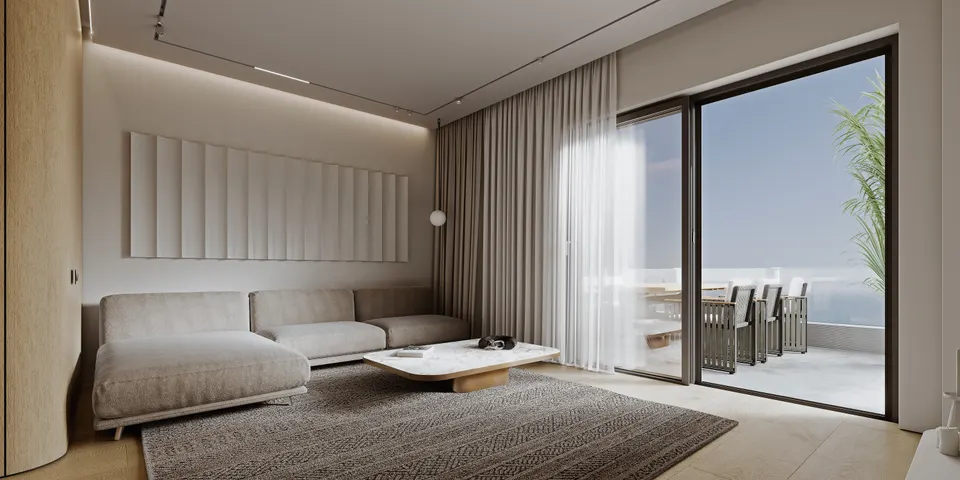 Apartamenty z widokiem na morze w Mijas Costa — zdjęcie