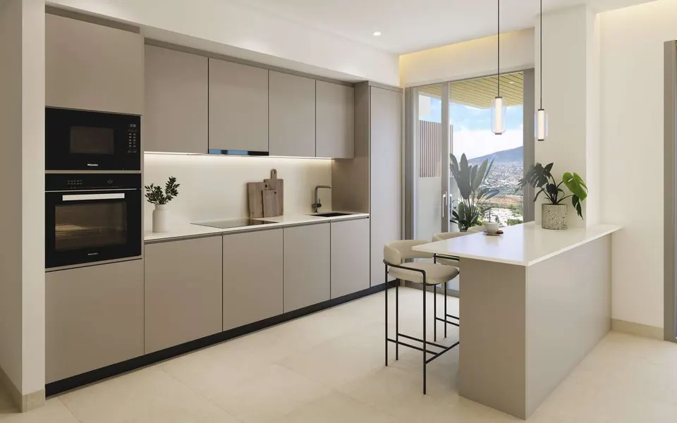 Penthouse z widokiem na morze w Mijas — zdjęcie