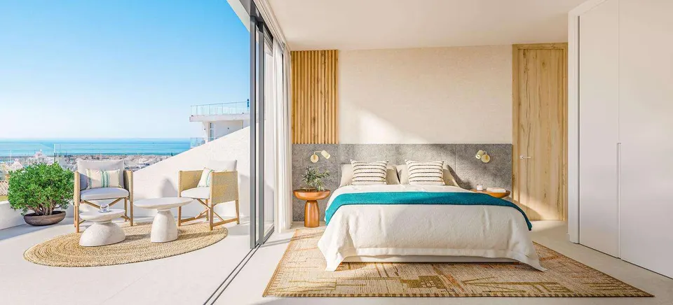 Penthouse z widokiem w Benalmádenie — zdjęcie