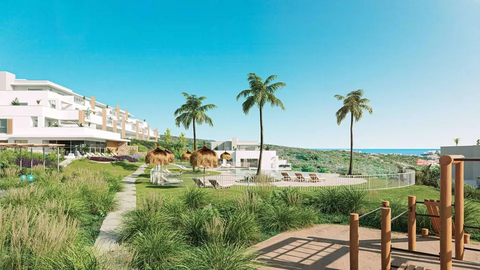 Penthouse z tarasem w Casares — zdjęcie