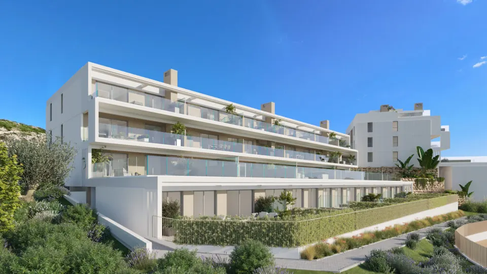 Apartamenty z widokiem na morze w Esteponie — zdjęcie