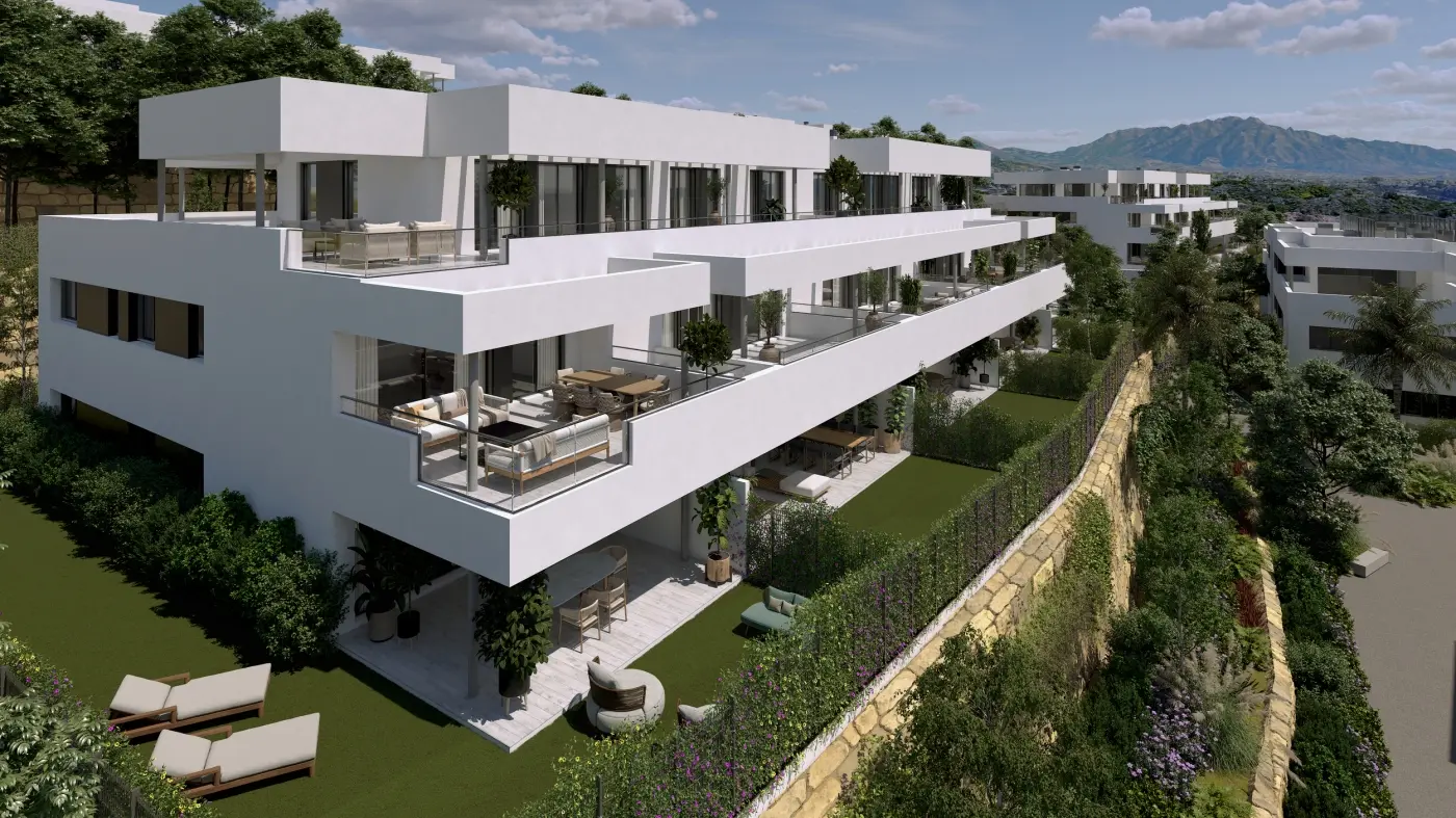 Apartamenty widok na morze w Esteponie