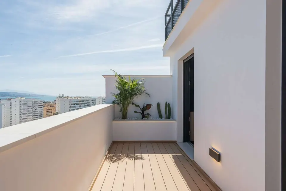 Apartament z widokiem na miasto w Maladze — zdjęcie