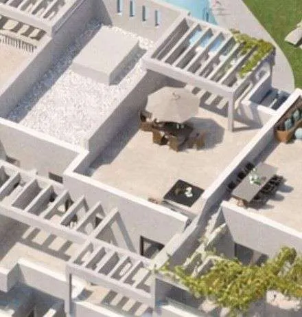 Penthouse z widokiem na góry w Maladze — zdjęcie