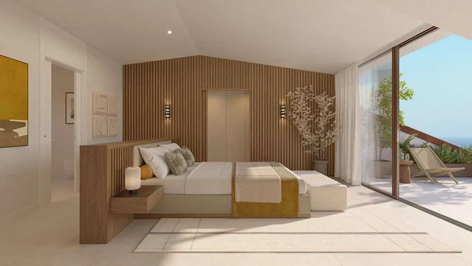 Apartament z widokiem na morze w Benalmádena — zdjęcie