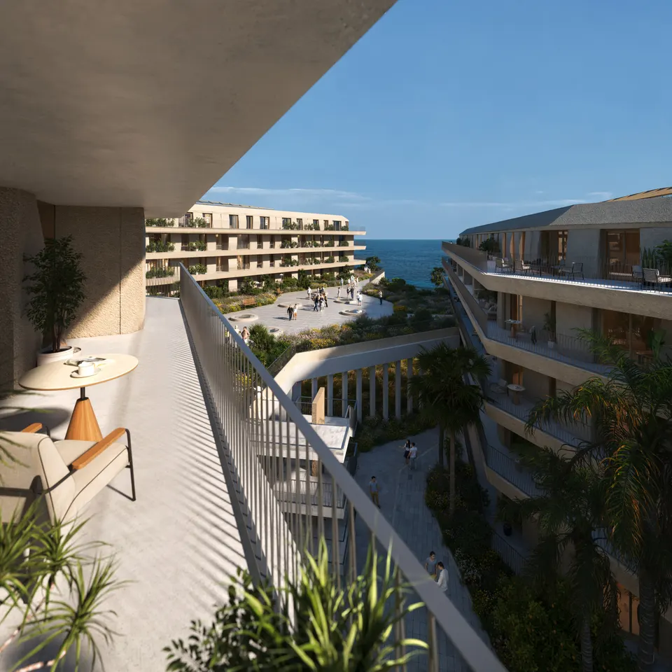 Apartamenty przy plaży w Manilvie — zdjęcie