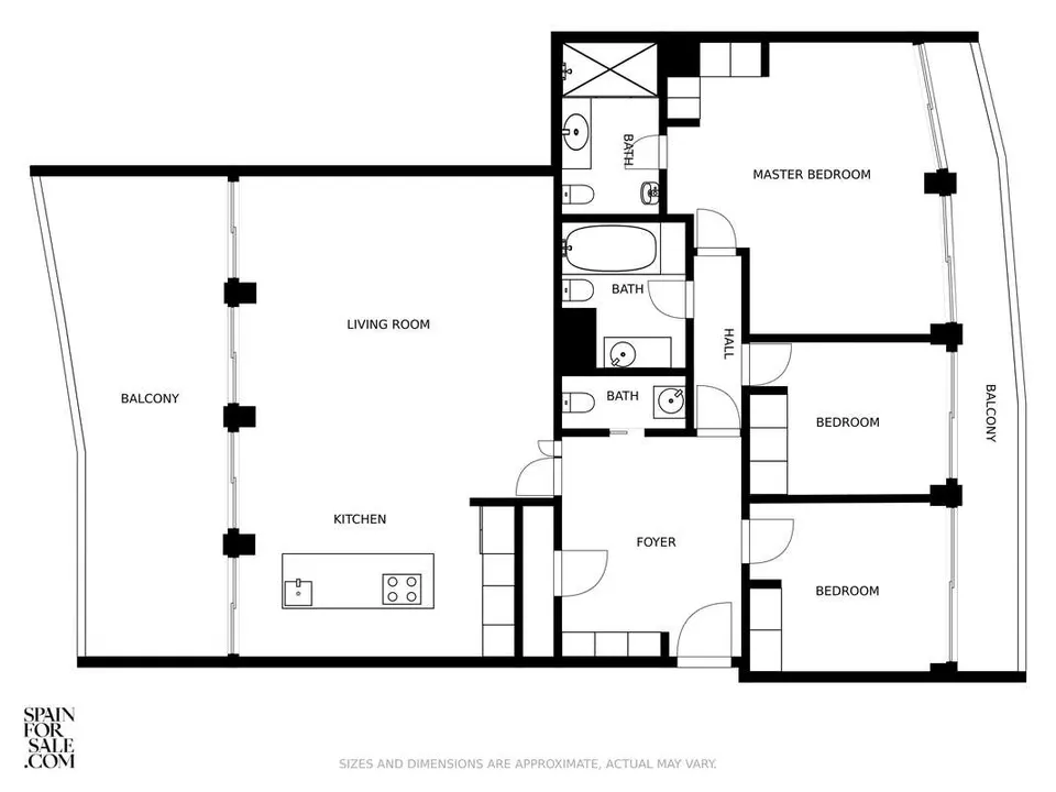 Apartament z widokiem na morze w Esteponie — zdjęcie