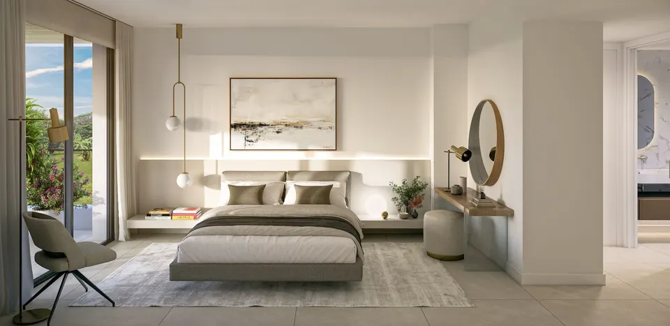 Apartamenty z basenem w Esteponie — zdjęcie