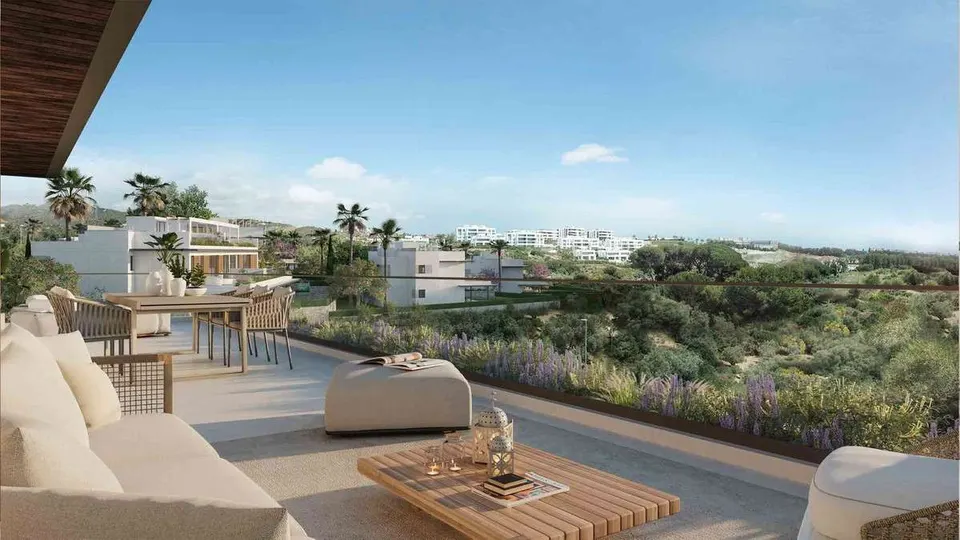 Apartament przy polu golfowym w Marbelli — zdjęcie