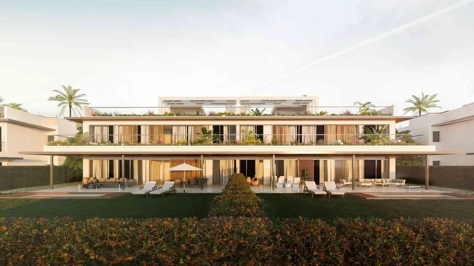 Apartament przy polu golfowym w Marbelli — zdjęcie