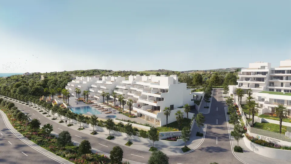 Apartamenty z tarasem w Esteponie — zdjęcie