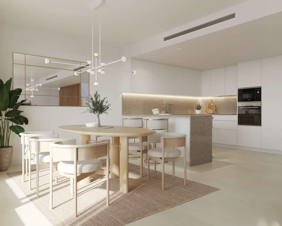 Apartament z widokiem na morze w Esteponie — zdjęcie