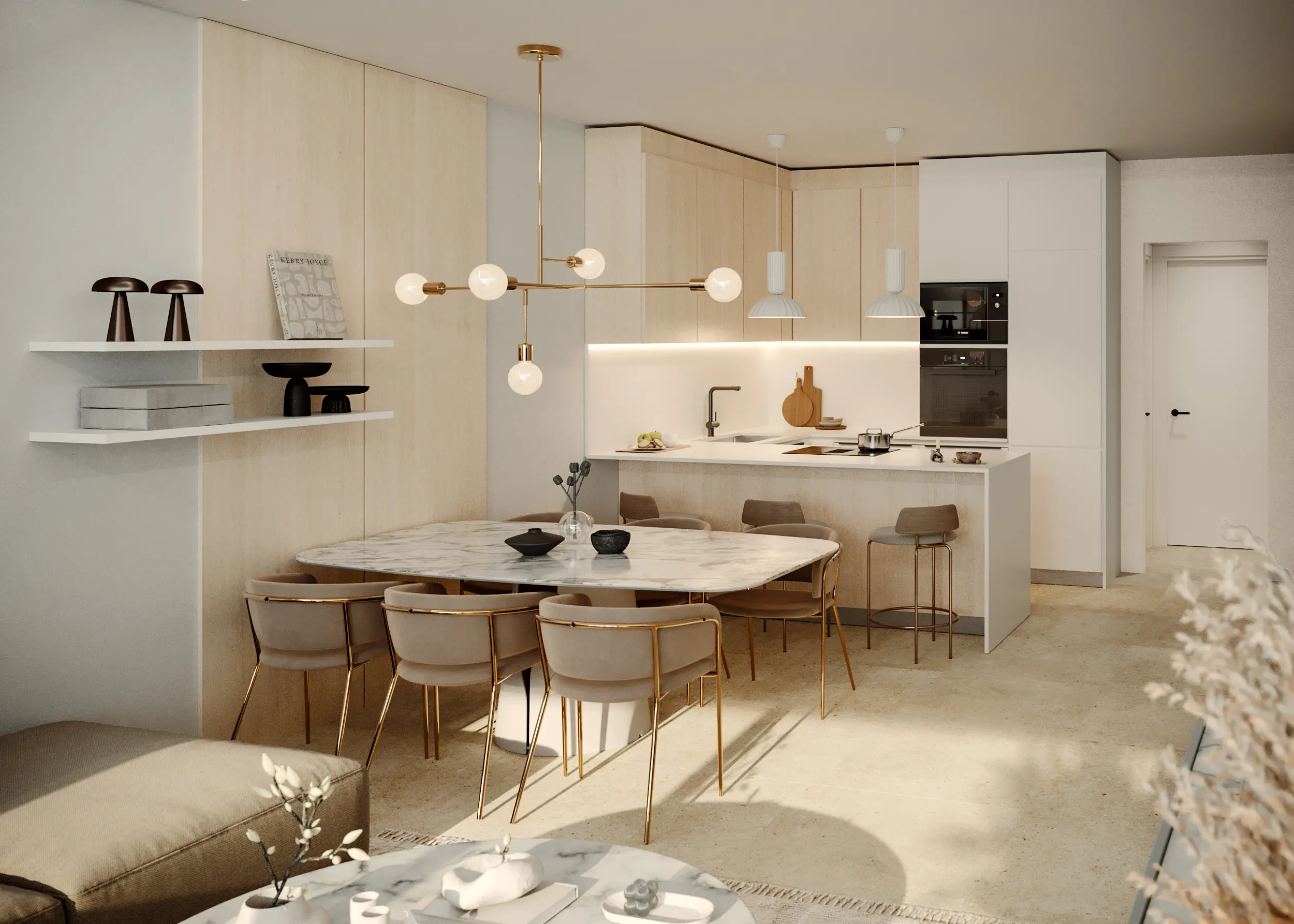Apartamenty z widokiem na morze w Fuengiroli