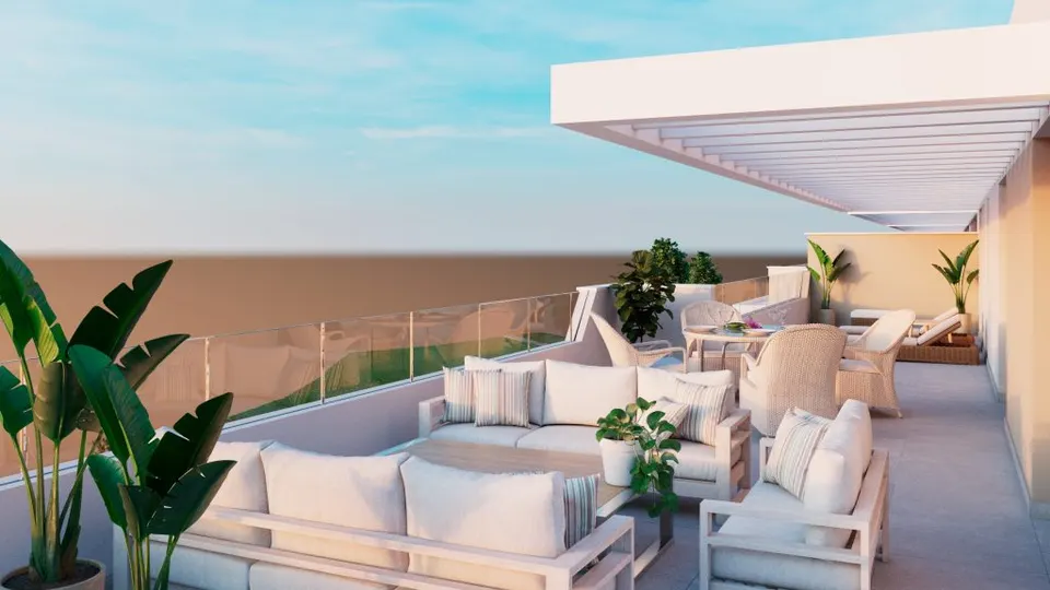 Apartamenty z basenem w Mijas — zdjęcie