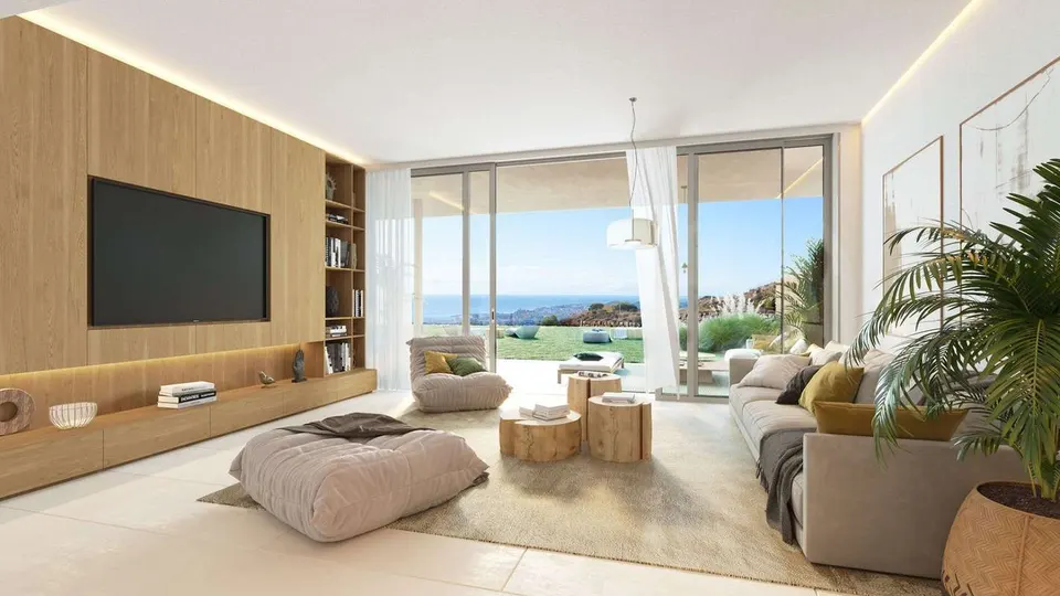 Apartament z widokiem na morze w Mijas — zdjęcie